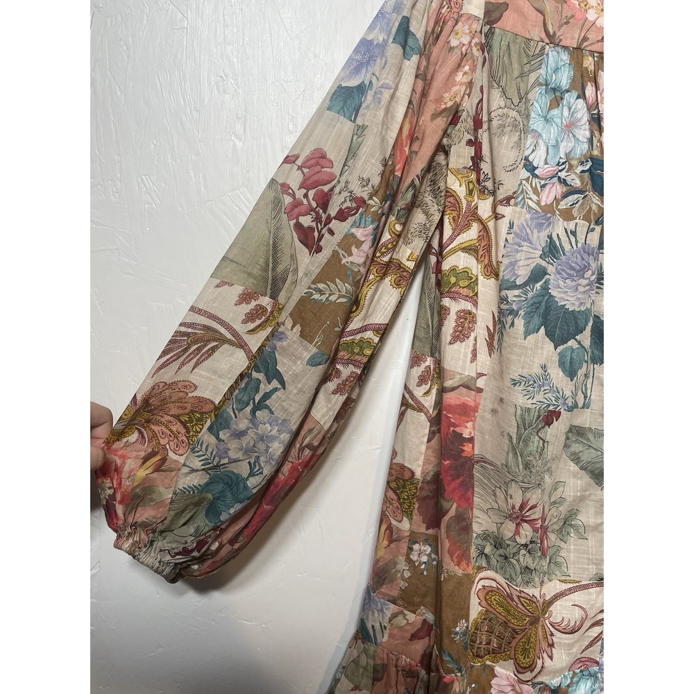 Zimmerman Multi-Colored Patchwork Printed Dress W… - image 4